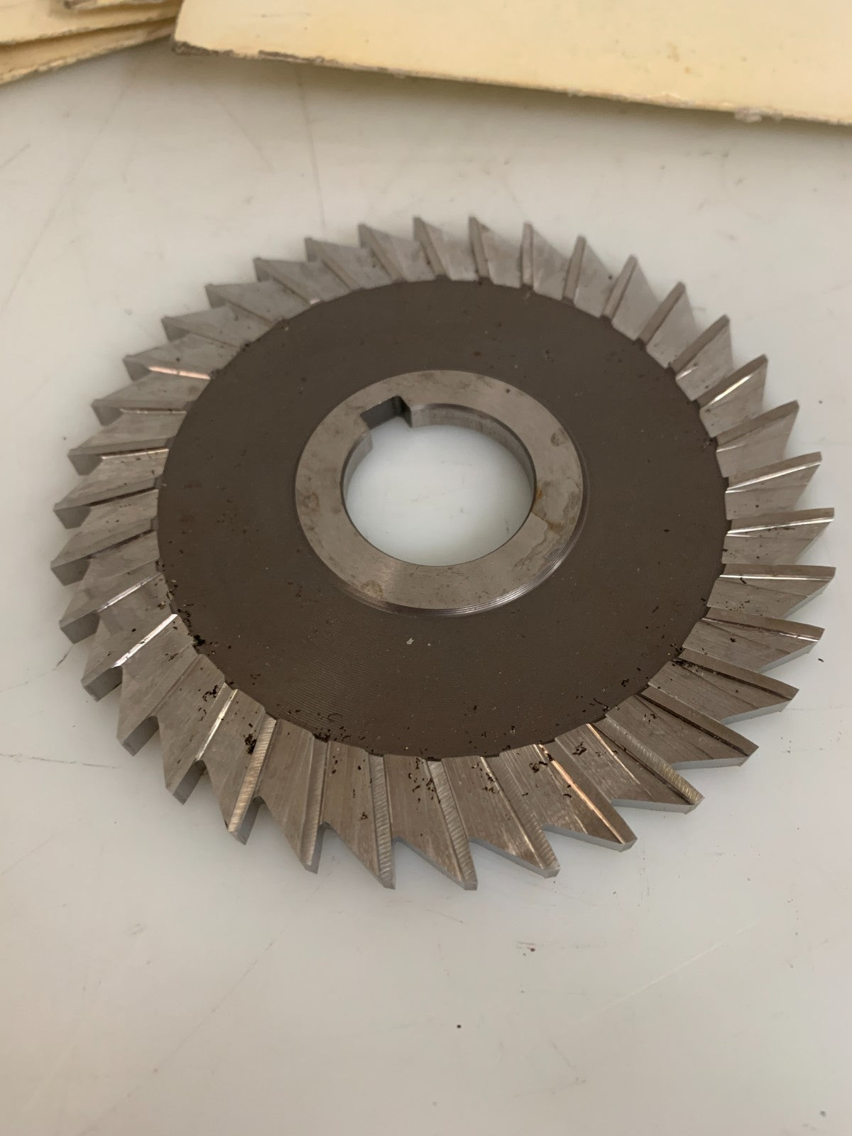 LOT OF 4 CLEVELAND METAL SLITTING SAW BLADE HSS U SA G240 4X3/16X1