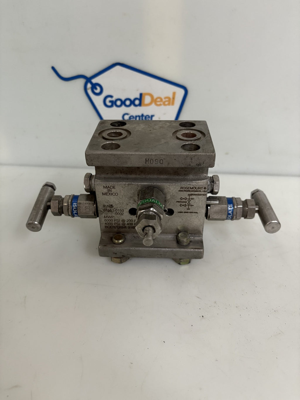 ROSEMOUNT MANIFOLD #01151-0150-0002