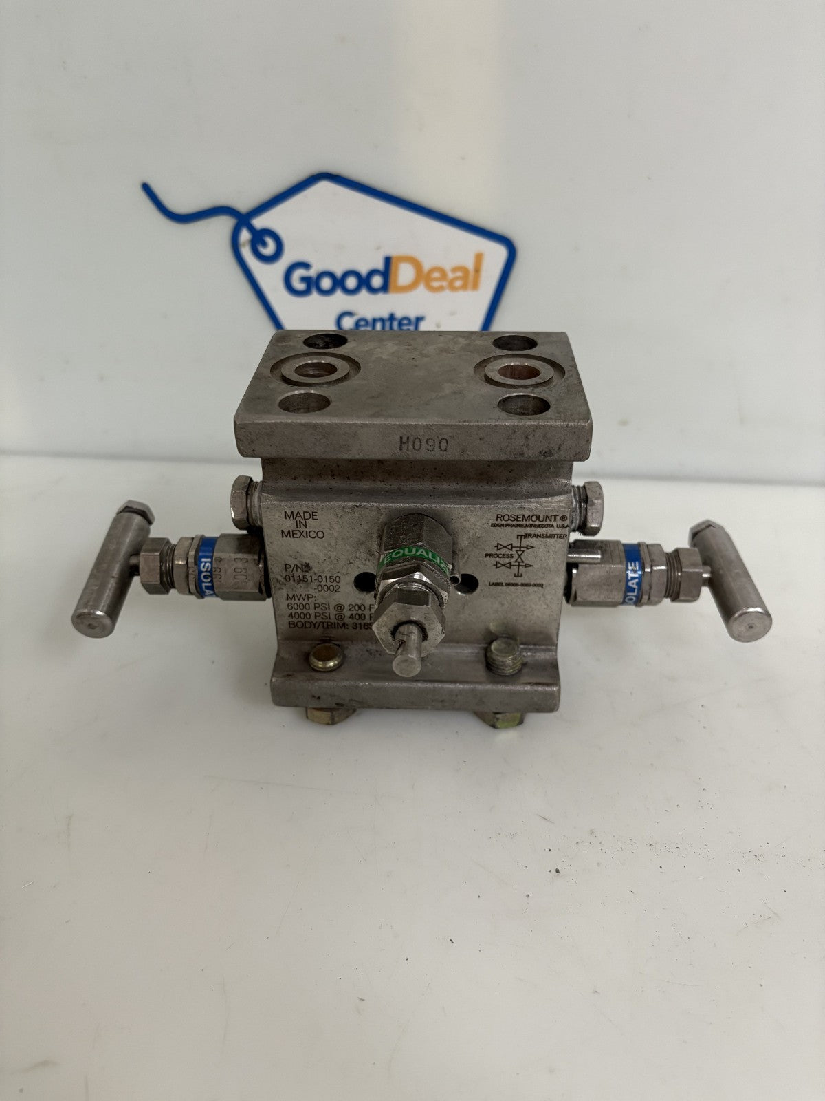 ROSEMOUNT MANIFOLD #01151-0150-0002