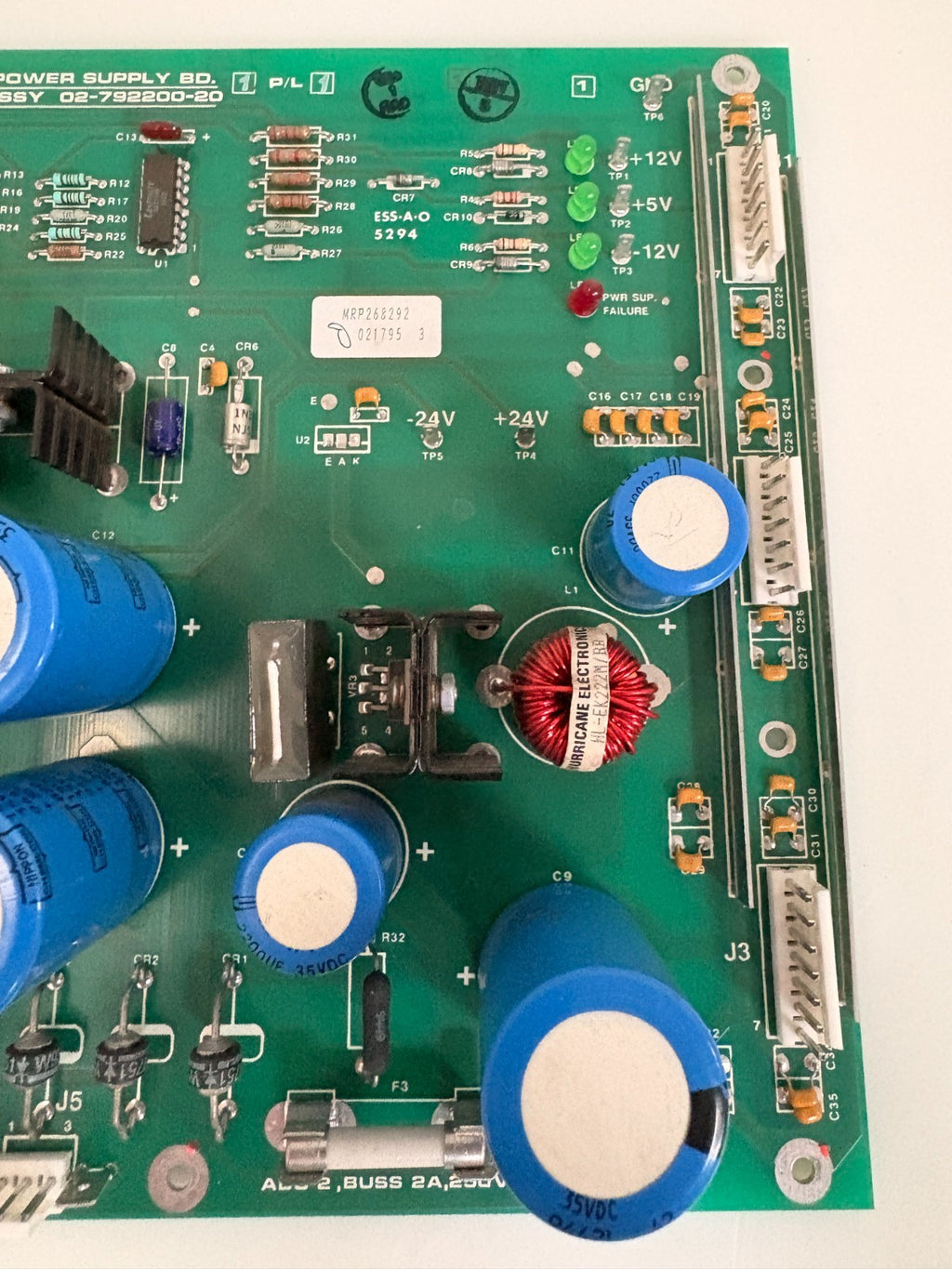LIEBERT POWER SUPPLY BD ASSY 02-792200-204