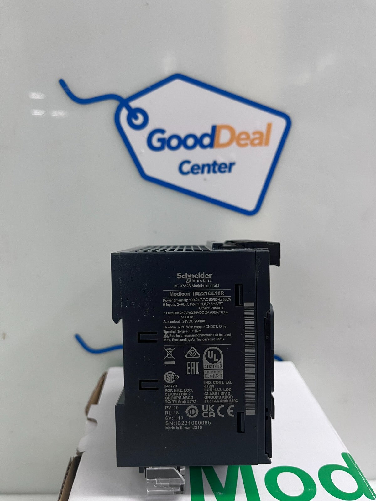 SCHNEIDER ELECTRIC / Modicon M221 TM221CE16R  Ethernet Relay