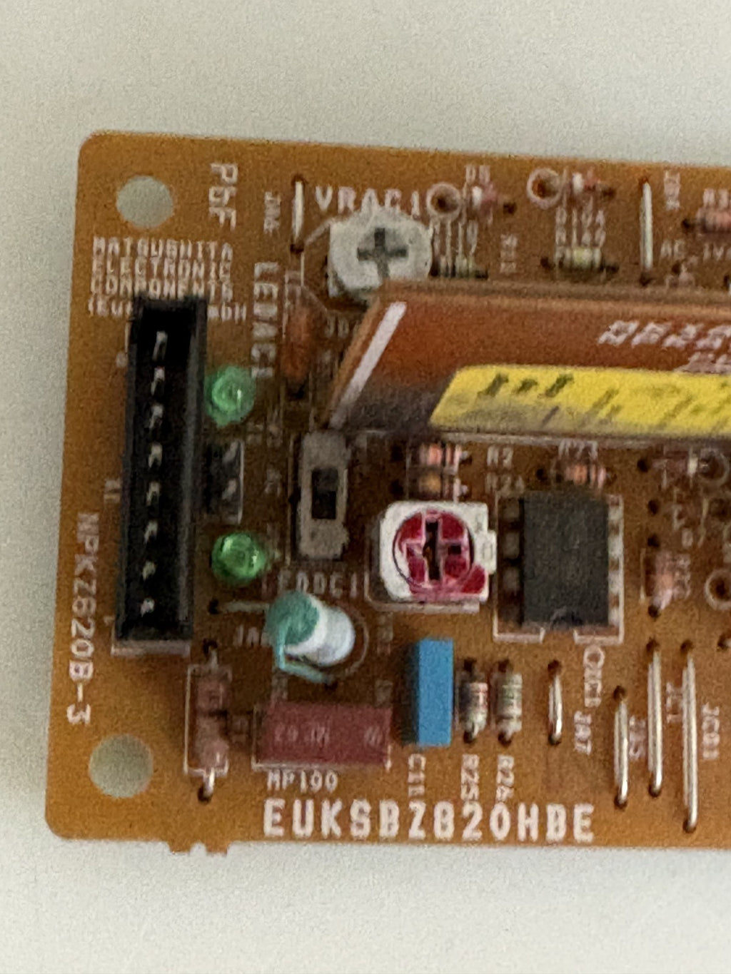 MATSUSHITA CIRCUIT BOARD NPK2B20B-3 EUKSBZB820HBE