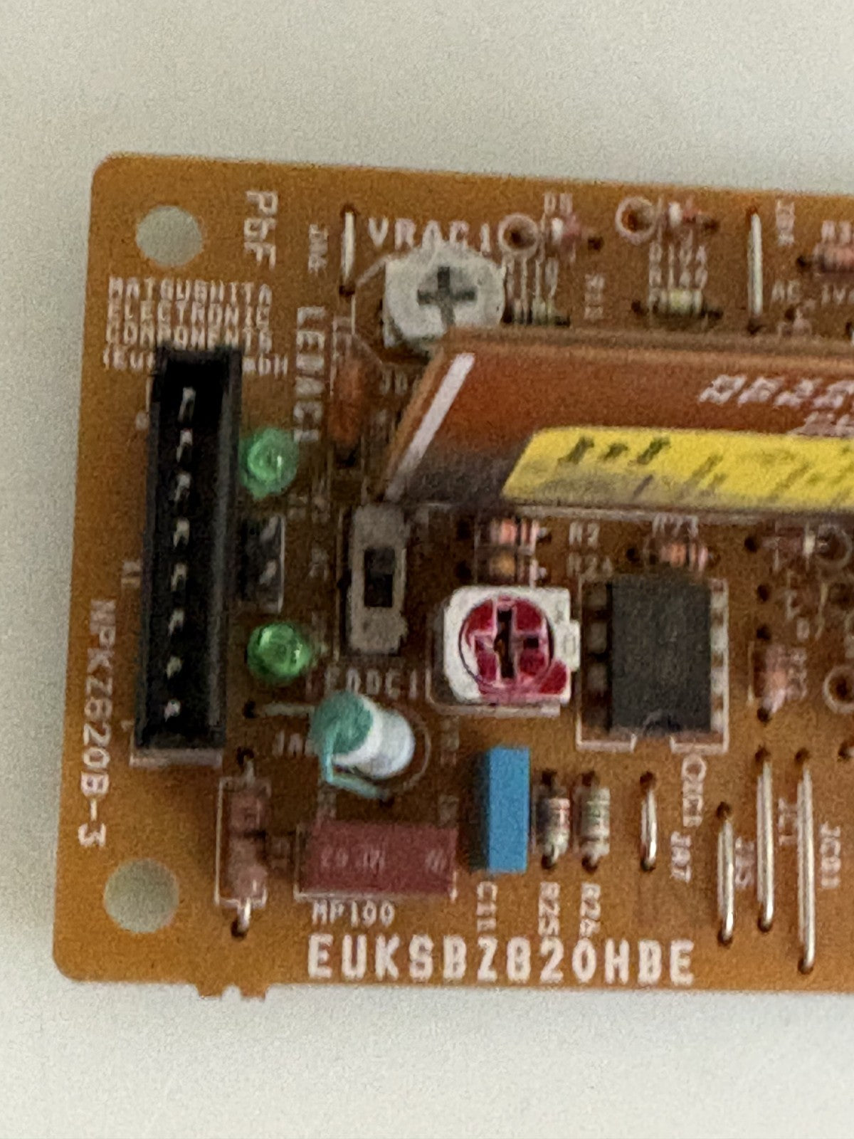 MATSUSHITA CIRCUIT BOARD NPK2B20B-3 EUKSBZB820HBE