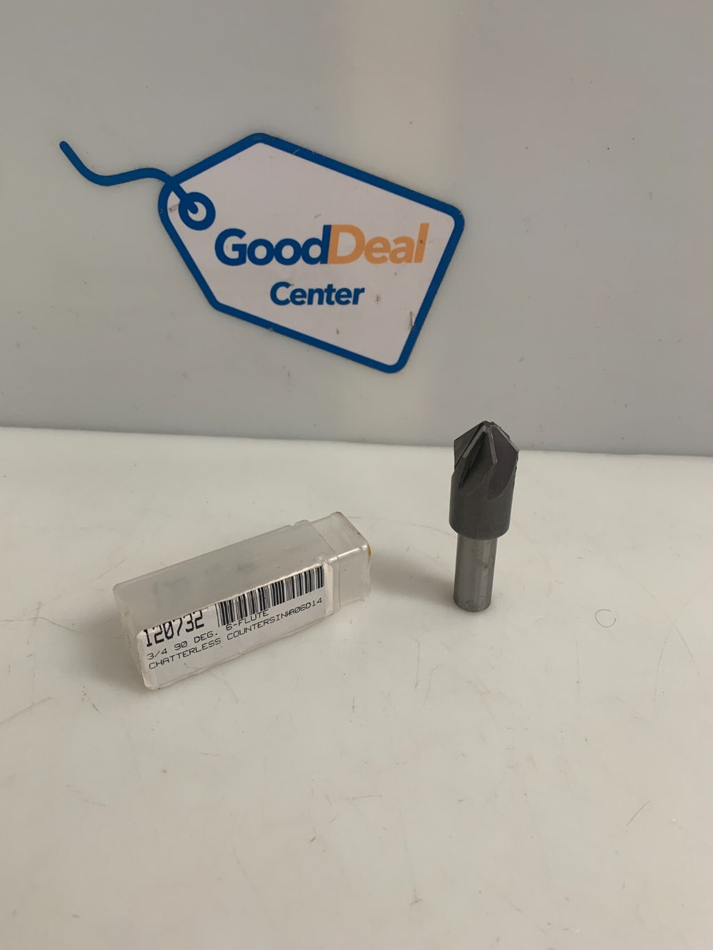 STM CHATTERLESS COUNTERSINK 3/4 90 DEG 6 FLUTE #120732 NEW IN TUBE