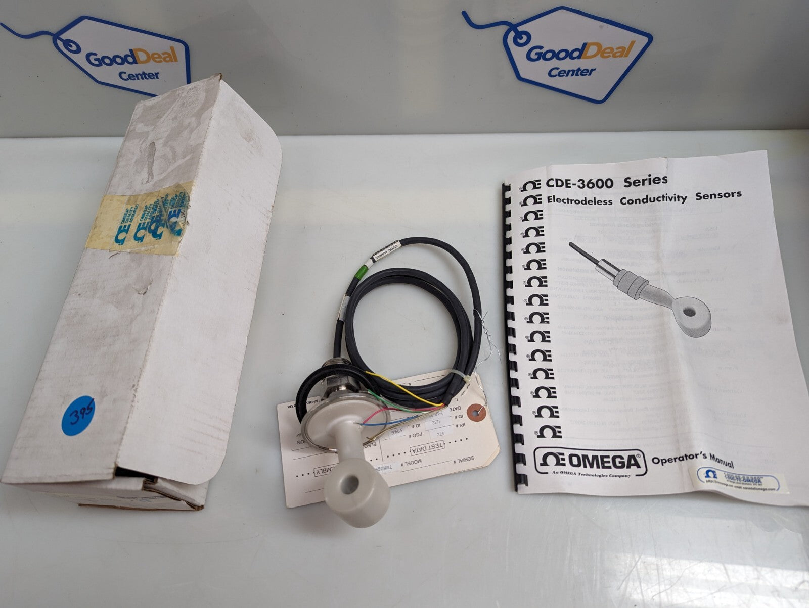 Omega CDE-3605P Electrodeless Conductivity Sensor