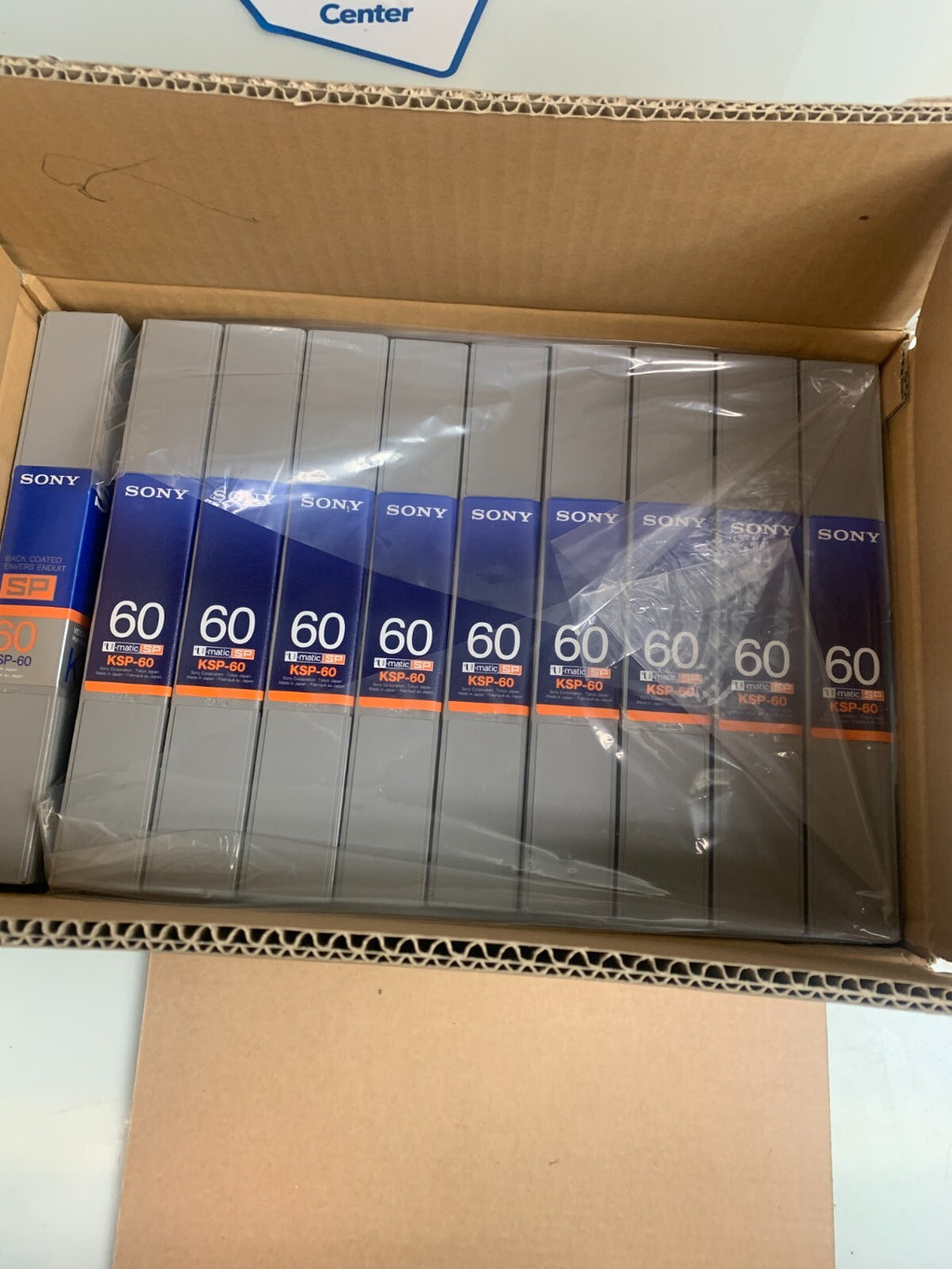 SONY KSP-60/2 UC SP Recording Broadcast Tape Cassette (Case of 10)1