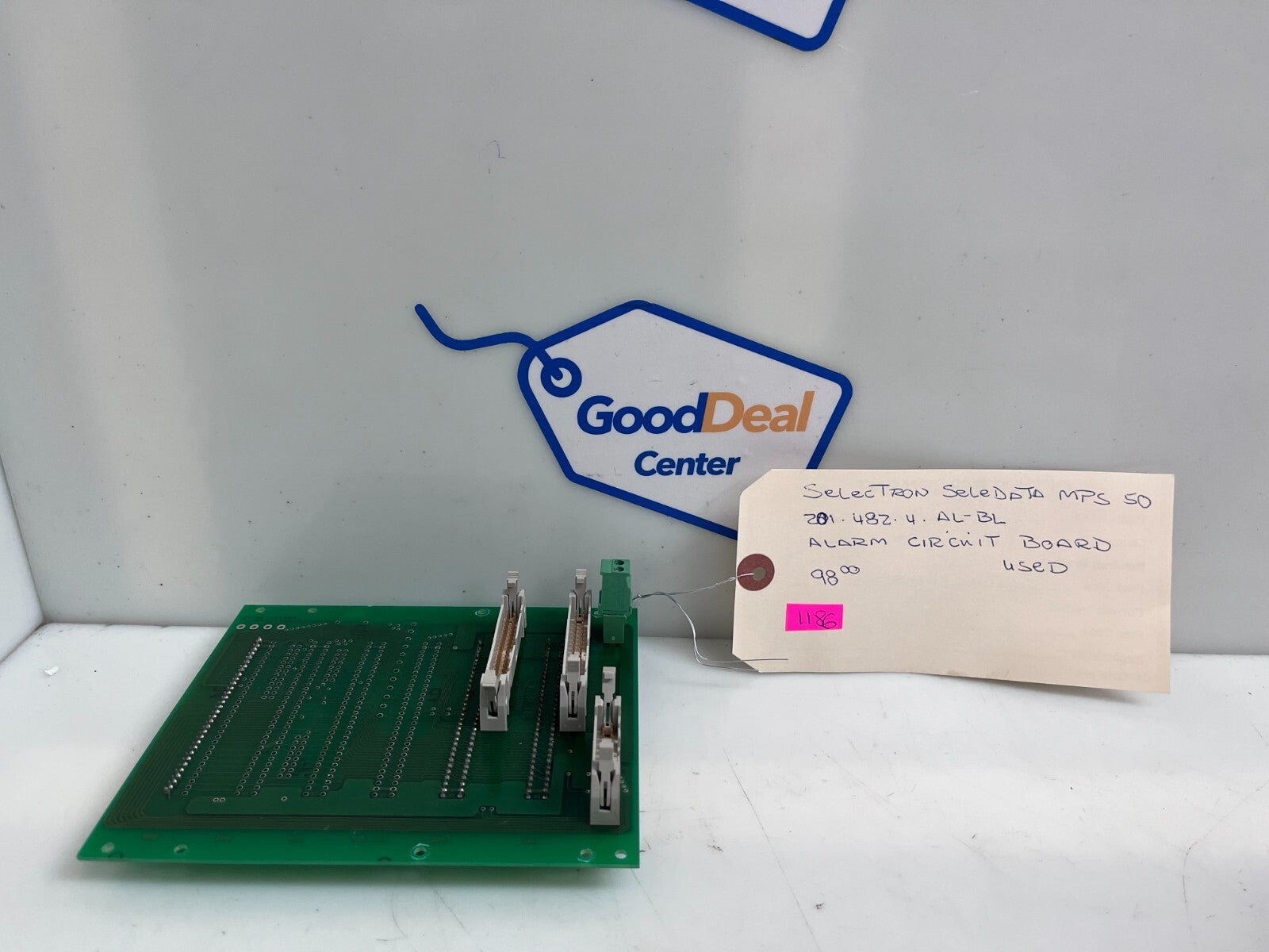 SELECTRON SeleData MPS 50 201.482.4.AL-BL Alarm Circuit Board