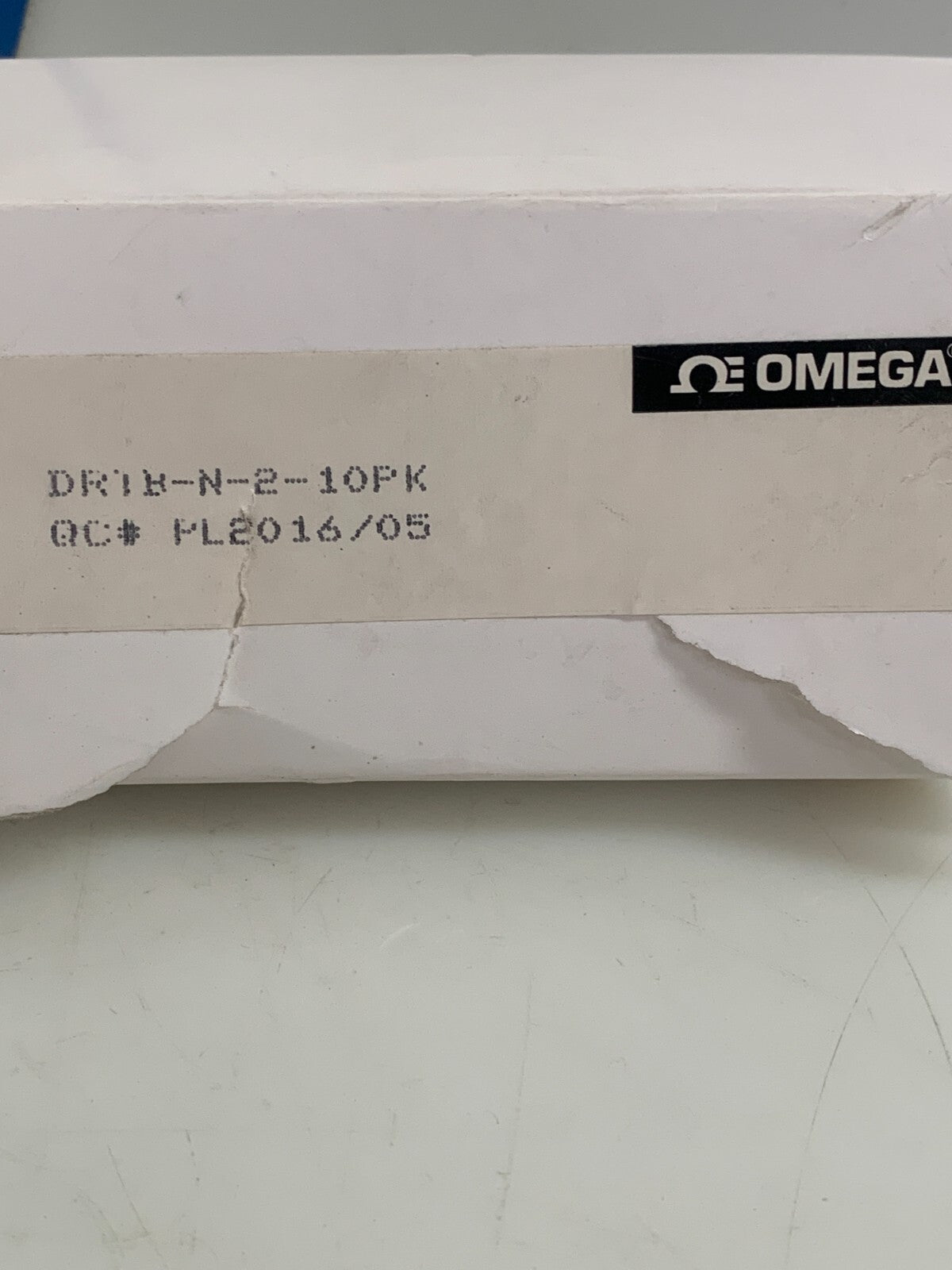LOT OF 8 OMEGA THERMOCOUPLE TERMINAL BLOCK DRTB-N-2-10 PK1