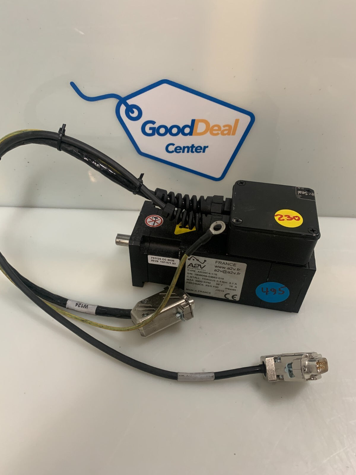 A2V Mecatronique HR55C4-11S Servo Motor0