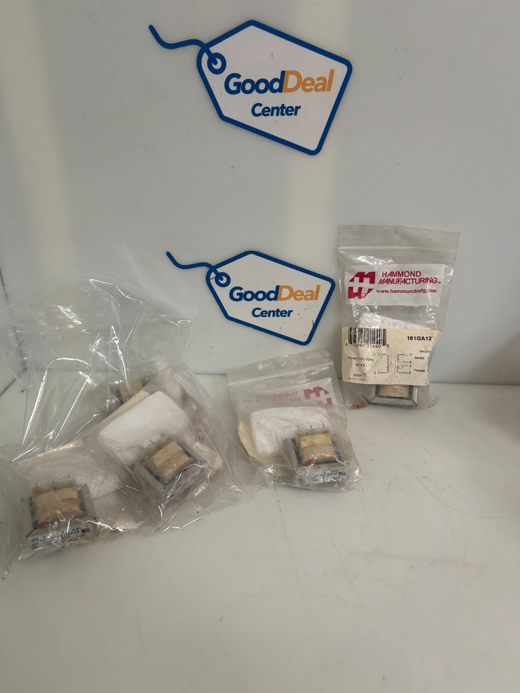 LOT OF 5 HAMMOND LOW VOLTAGE TRANSFORMER 161GA120