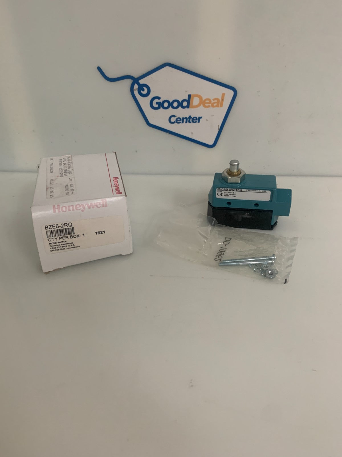 HONEYWELL LIMIT SWITCH BZE6-2RQ0