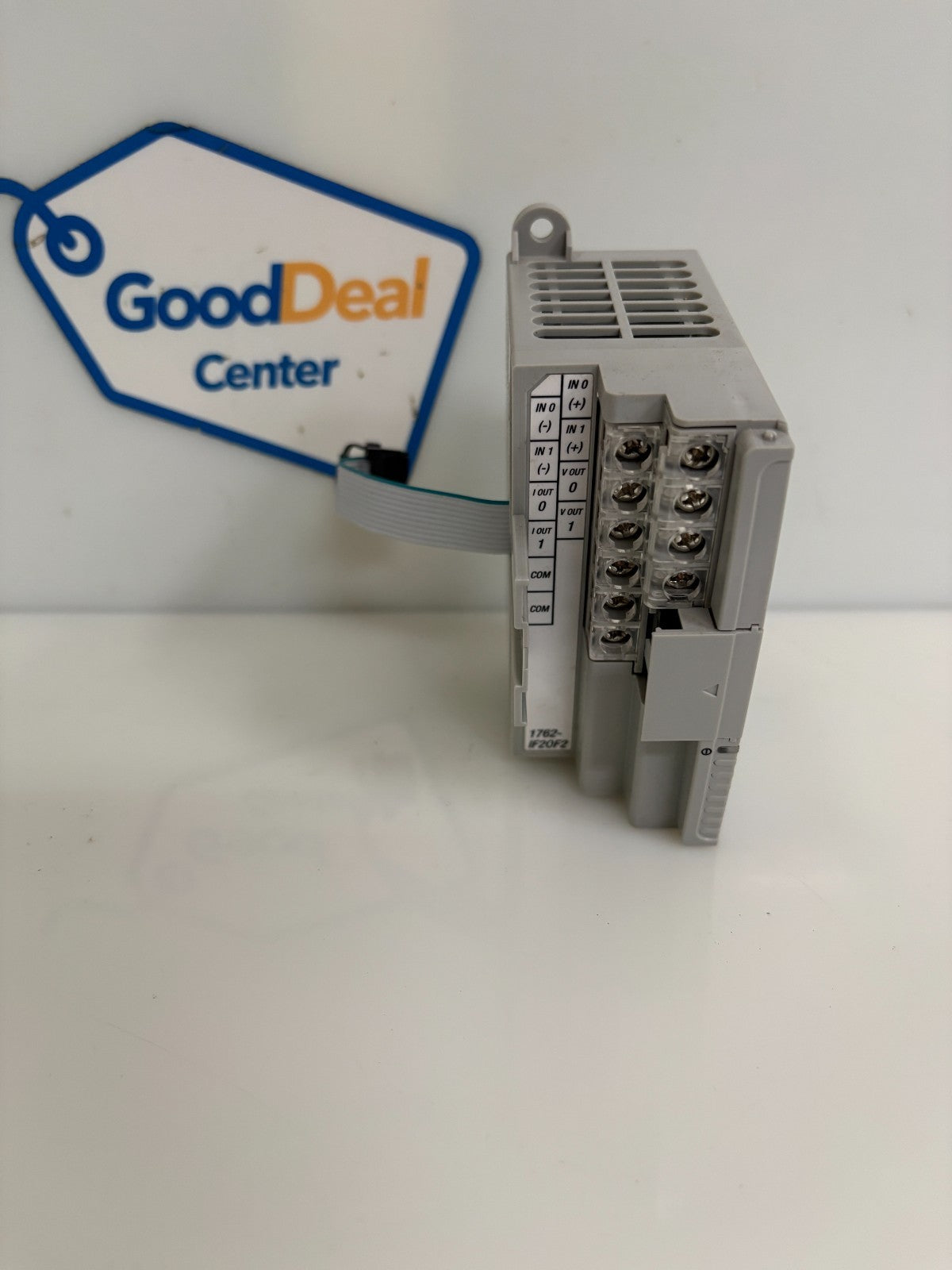 ALLEN BRADLEY MICROLOGIX 2CH INPUT/2CH OUTPUT ANALOG MODULE 1762-IF2OF2 SER B0