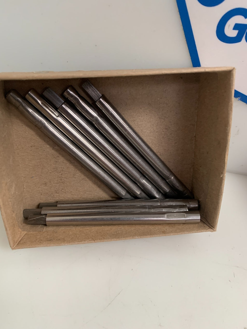 LOT OF 8 SELECT BRUSHES PE-1/4 .010 PENCIL END BRUSH #200960