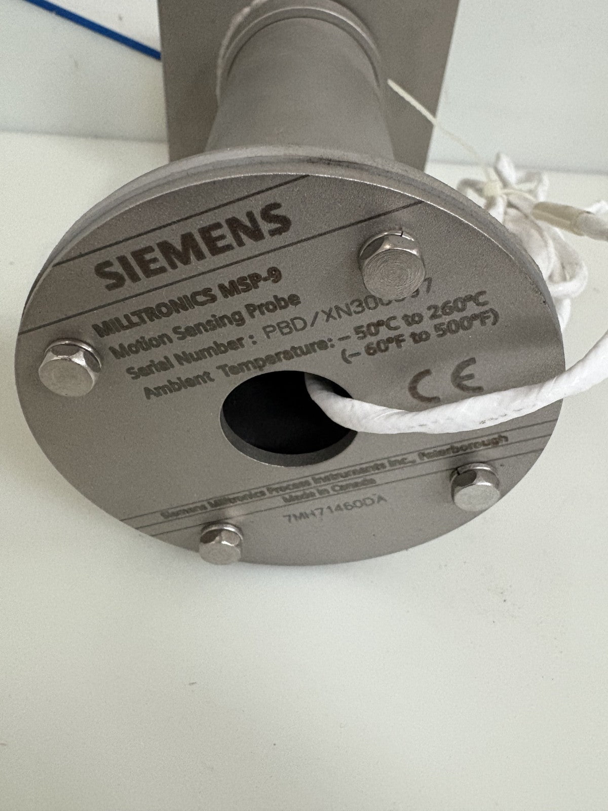 SIEMENS MOTION SENSING PROBE MILLTRONICS MSP-9 7MH71460DA