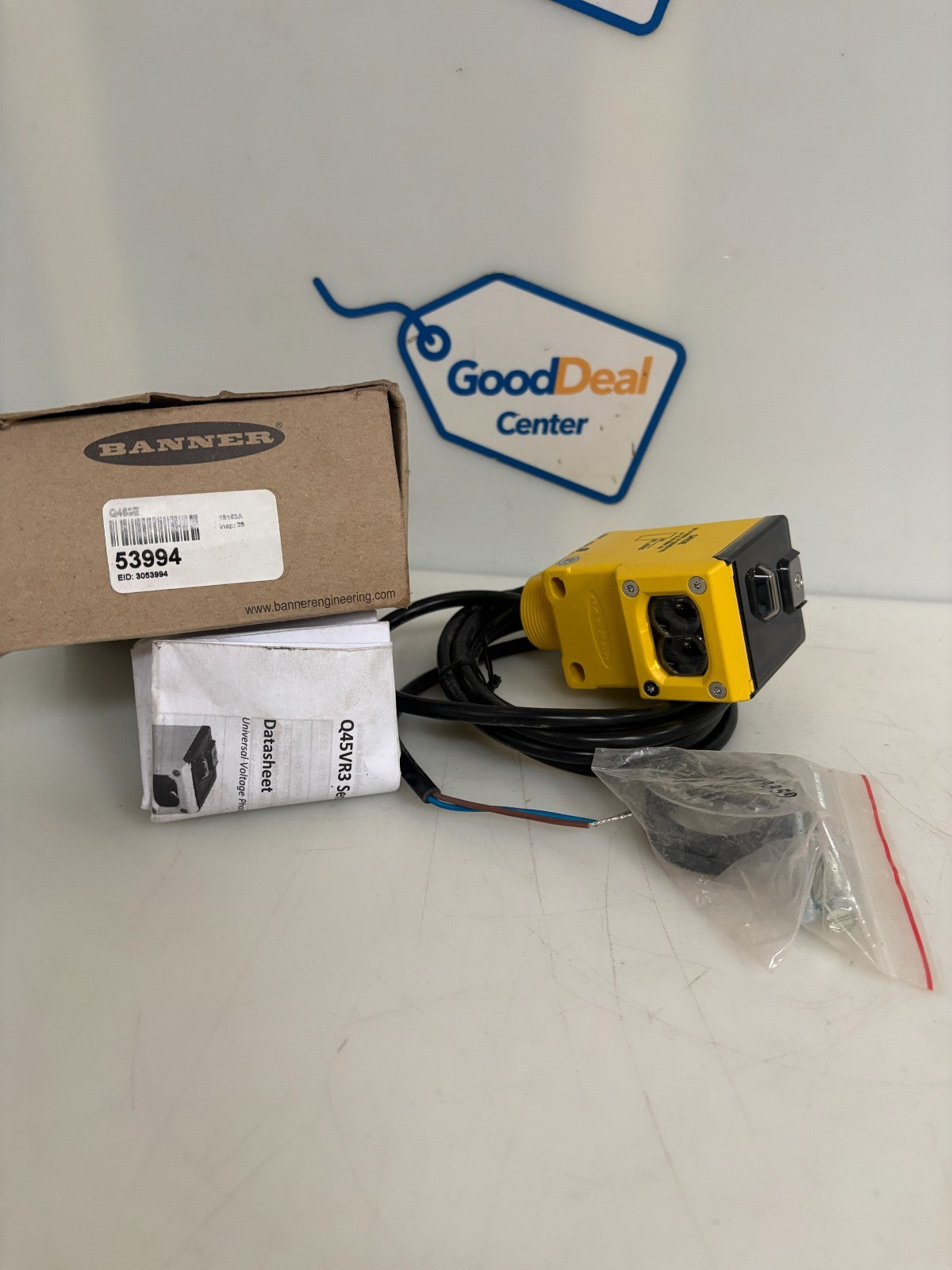 BANNER PHOTOELECTRIC SENSOR Q453E #53994 0