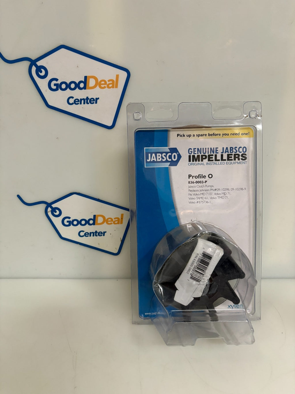 JABSCO IMPELLERS PROFILE 0 836-0003-P0