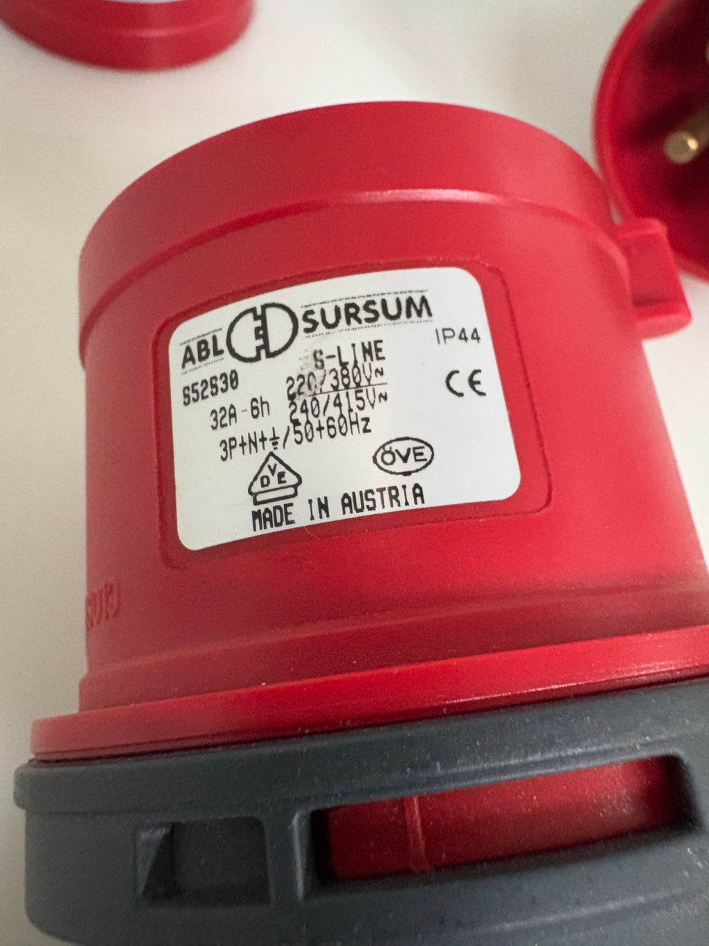 LOT OF 3 ABL SURSUM PIN & SLEEVE PLUG S52S30