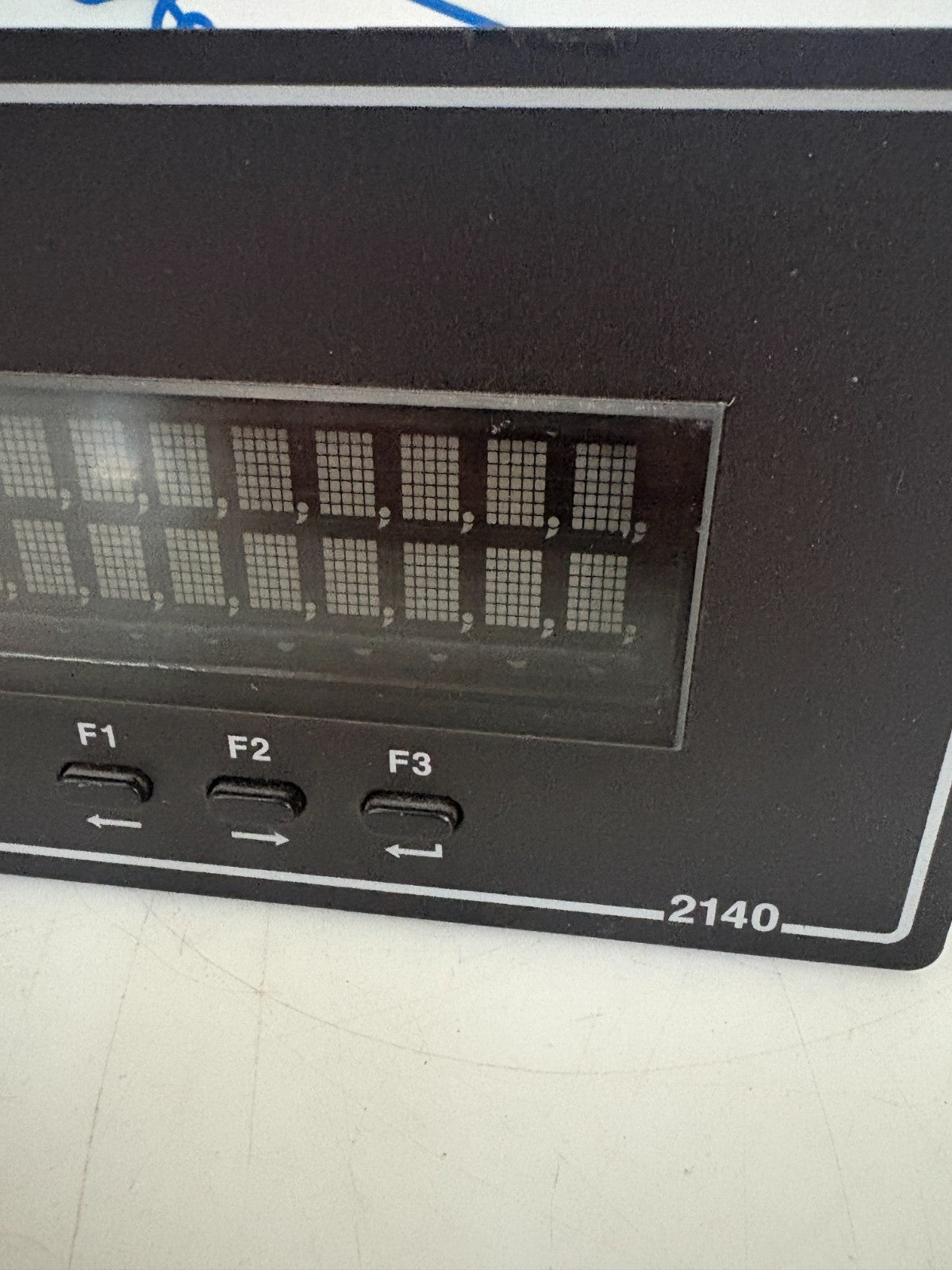 VORNE INDUSTRIES OPERATOR DISPLAY PANEL 2140PC-24 2