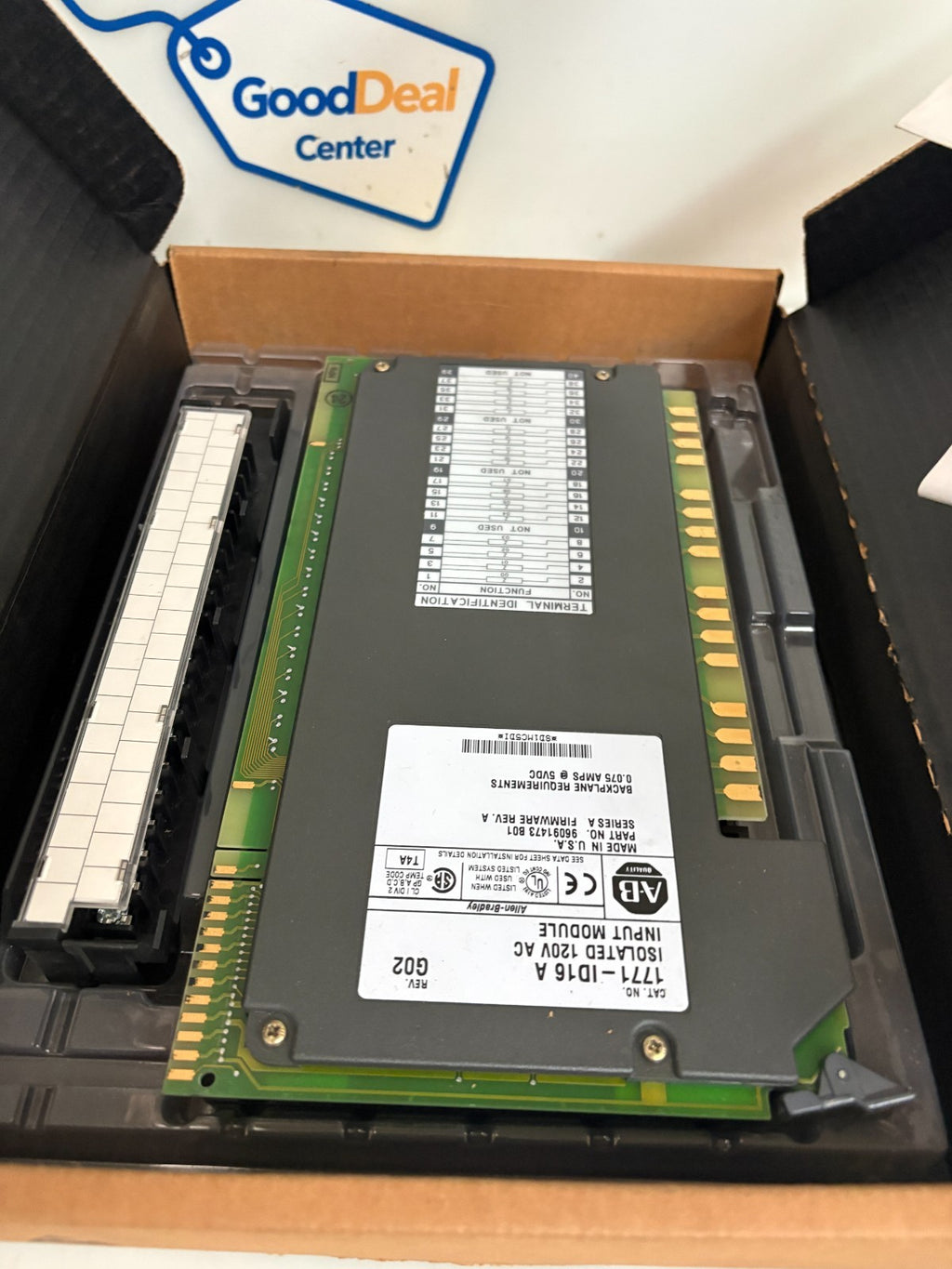 ALLEN BRADLEY ISOLATED INPUT MODULE 1771ID16 A2