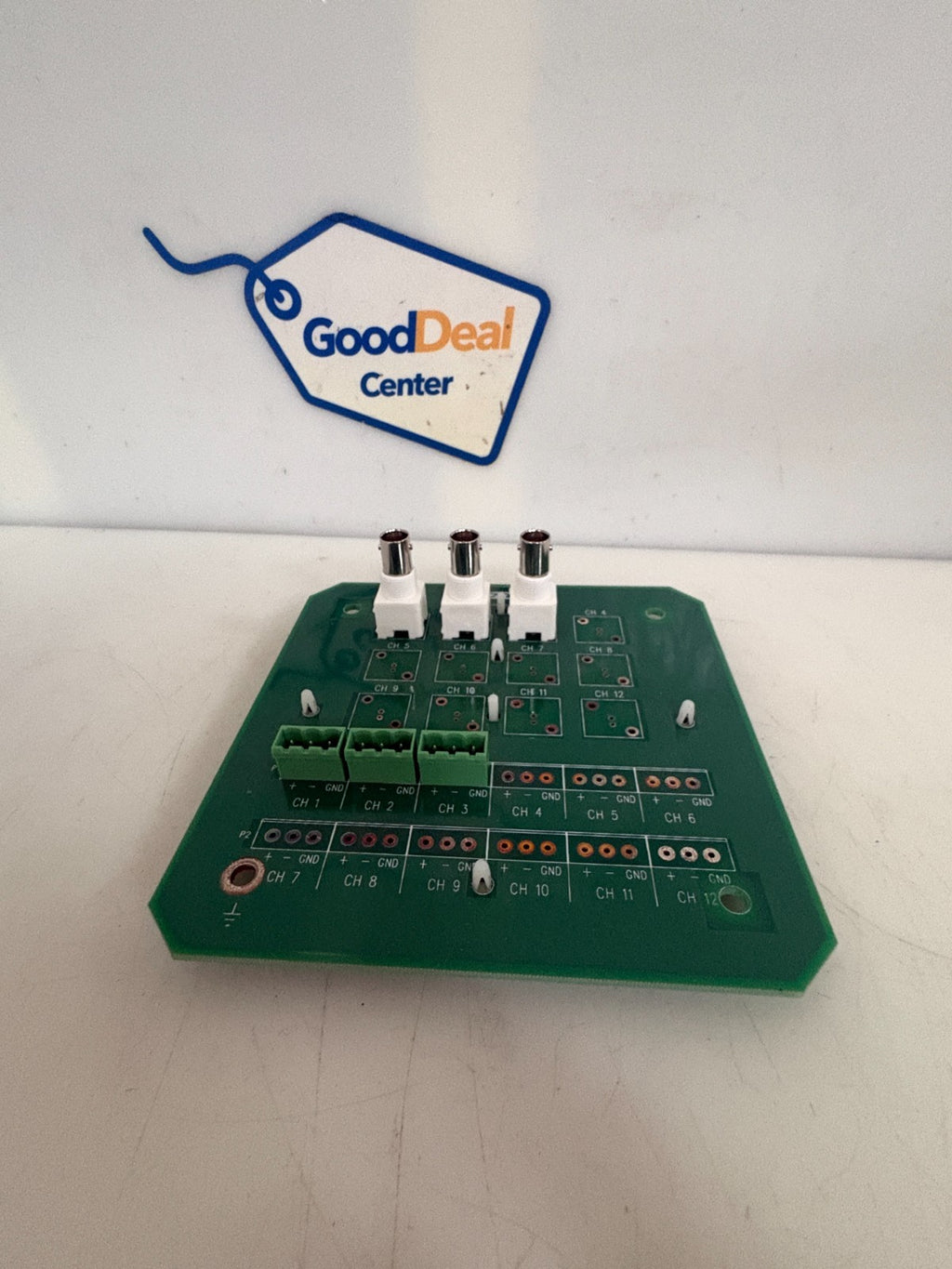 CTC CONNECTOR 12 CHANNEL CIRCUIT BOARD JBP10199 REV 000