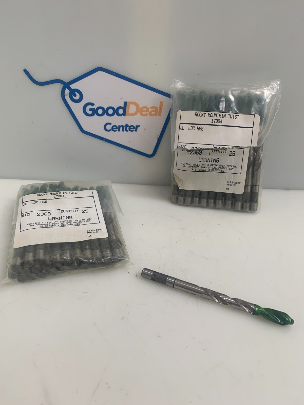 US TOOL  Grinding Drill Bit    Size 2969   BA15815  (Lot of 5 Bags of 25)