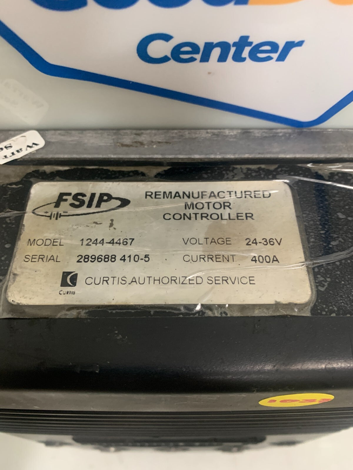 Curtis FSIP DC Motor Controller 1244-4467