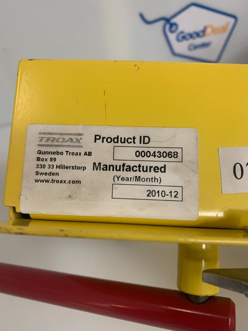 TROAX MANUAL SAFE LOCK