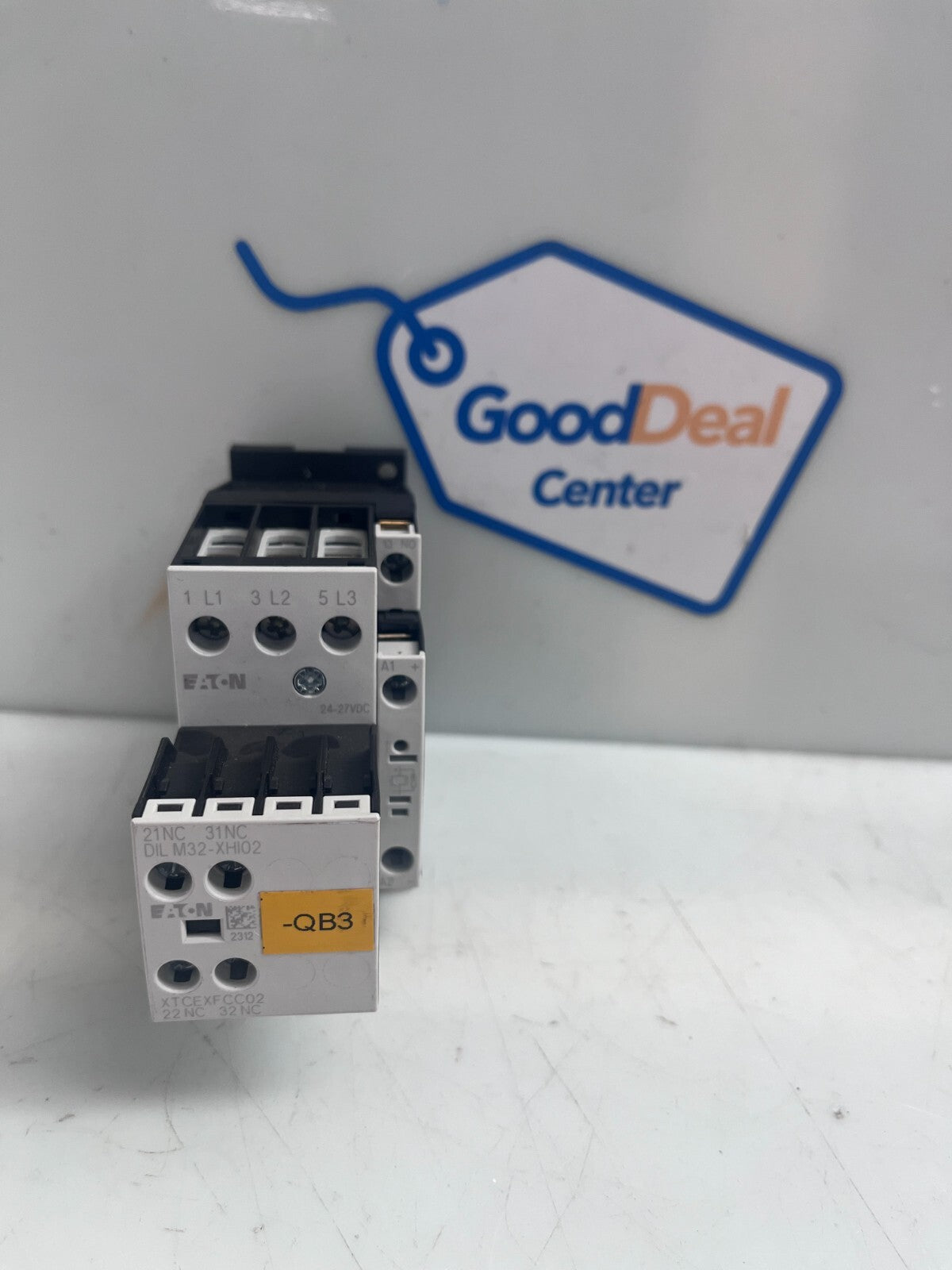 EATON/MOELLER   DIL M17-10 Contactor  XTCE018C10 w/DIL M32-XHI020