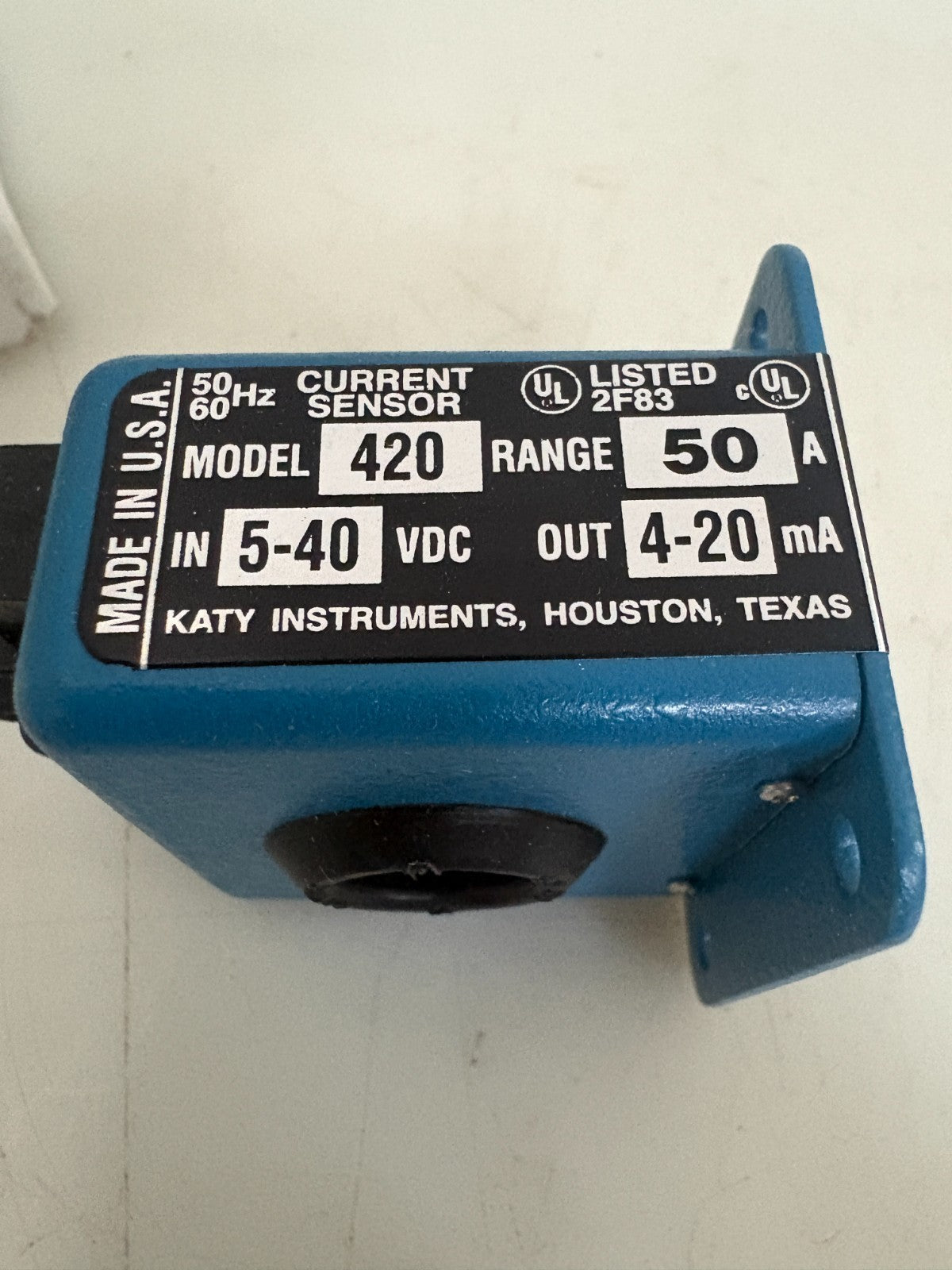 KATY INSTRUMENTS #420-50 CURRENT SENSOR 3