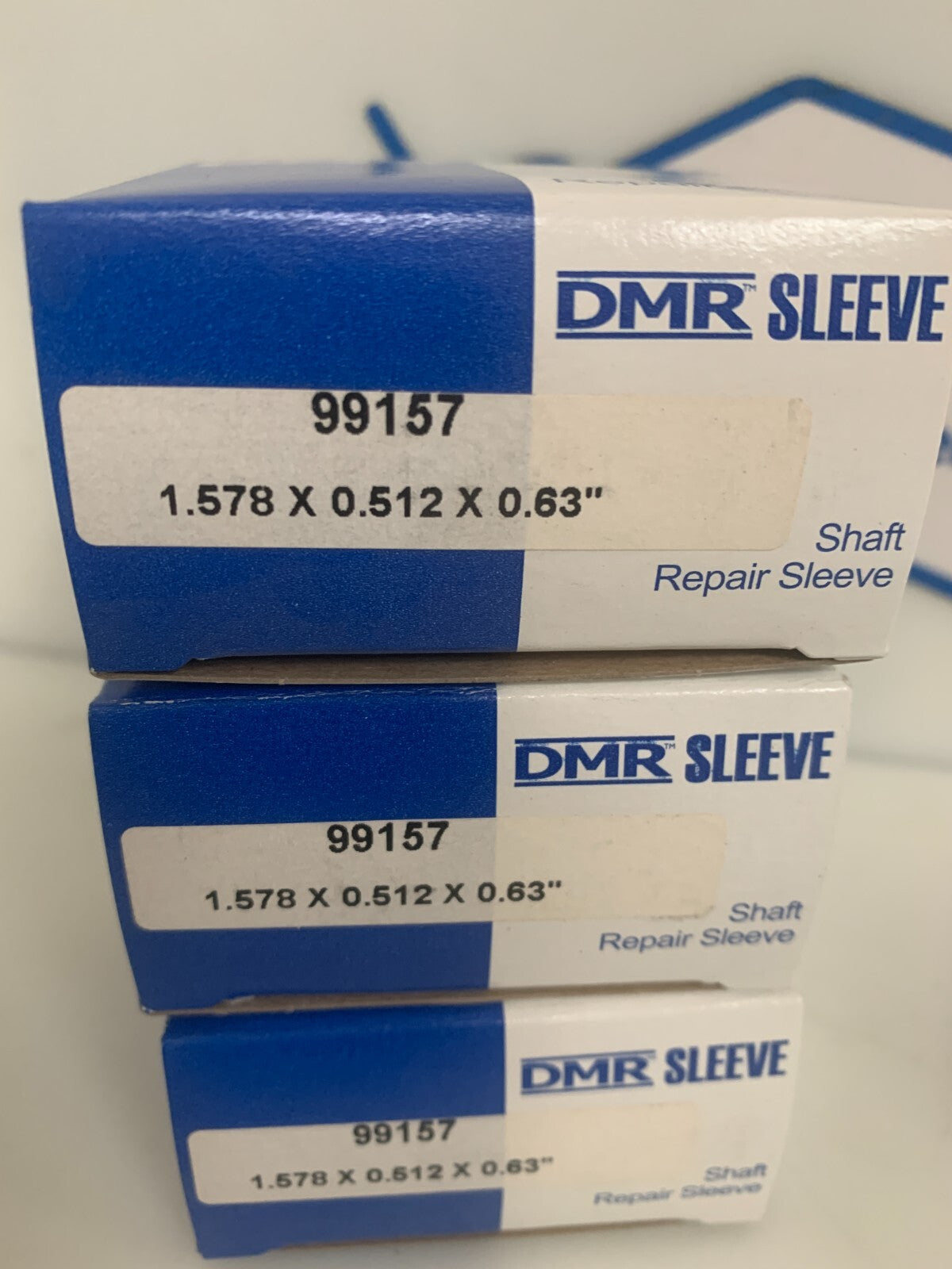 LOT OF 3 DMR REPAIR SLEEVE #99157 + 1 REPAIR SLEEVE 99177