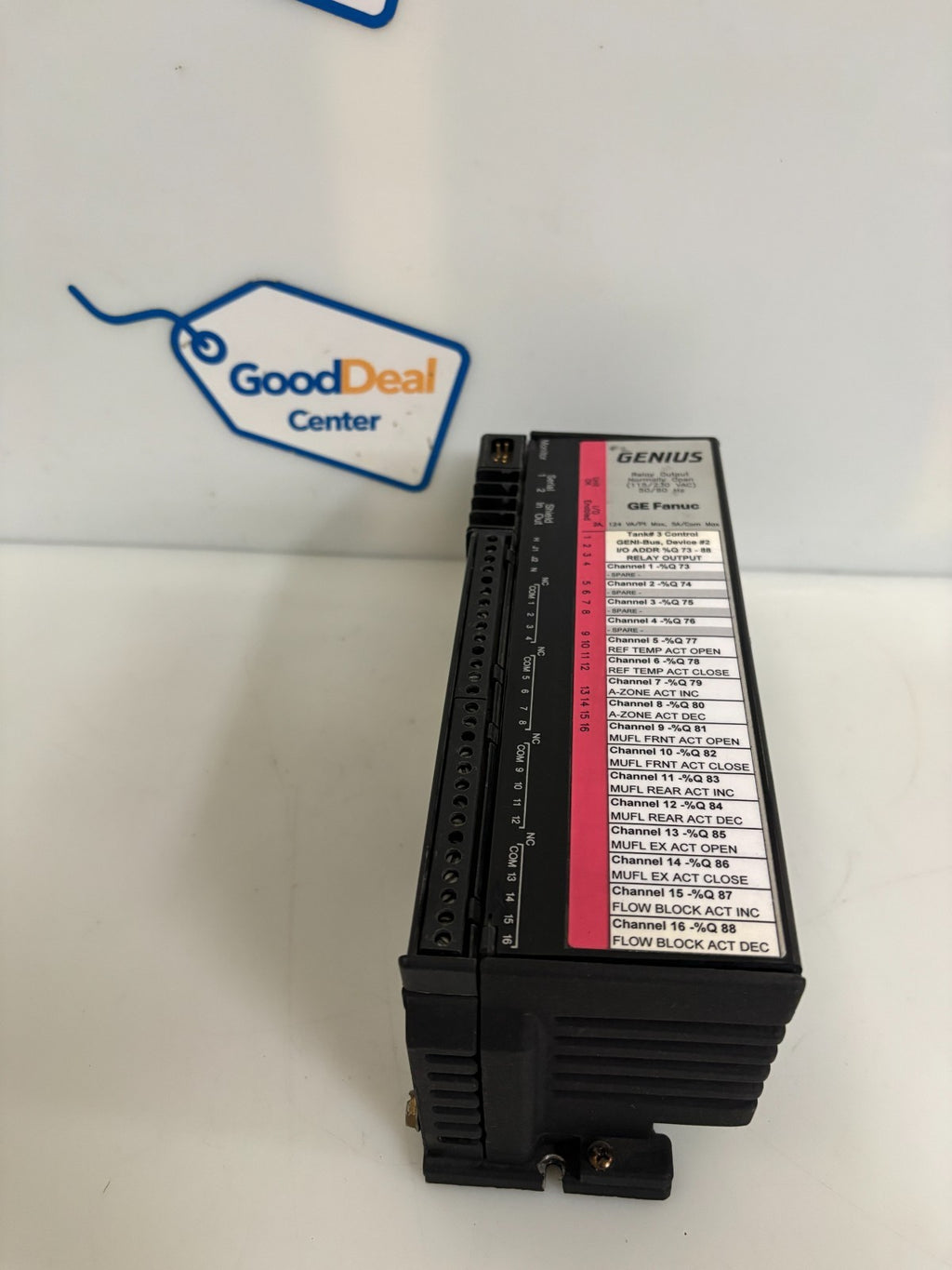 GE FANUC GENIUS RELAY OUTPUT 16 OUT IC660EBR101C  W/IC660BBR1010
