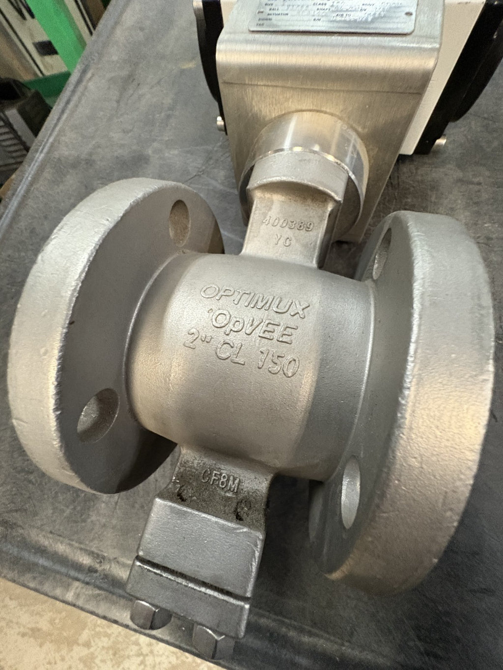 SIEMENS SIPART PS2 POSITIONER 6DR5220-0EN00-0AA0 W/OPTIMUX 400389 2" OPVEE CL1501
