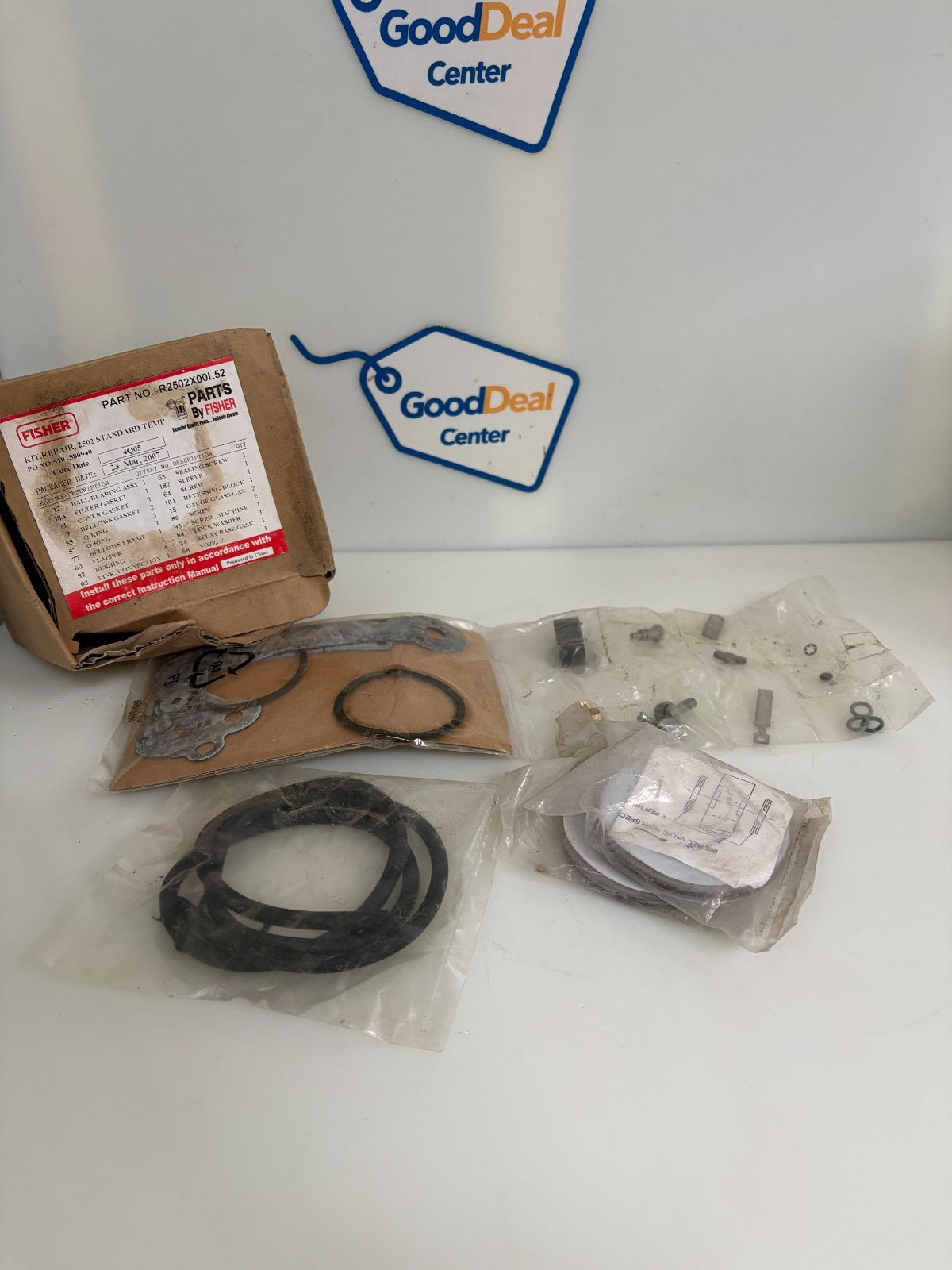 FISHER REPAIR KIT R2502X00L52