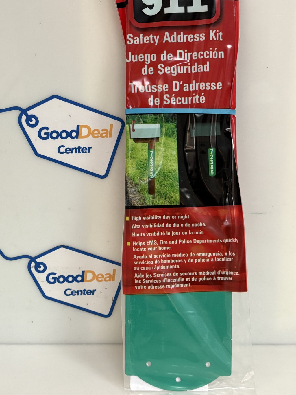 HILLMAN SIGN CENTER 911 SAFETY ADDRESS KIT