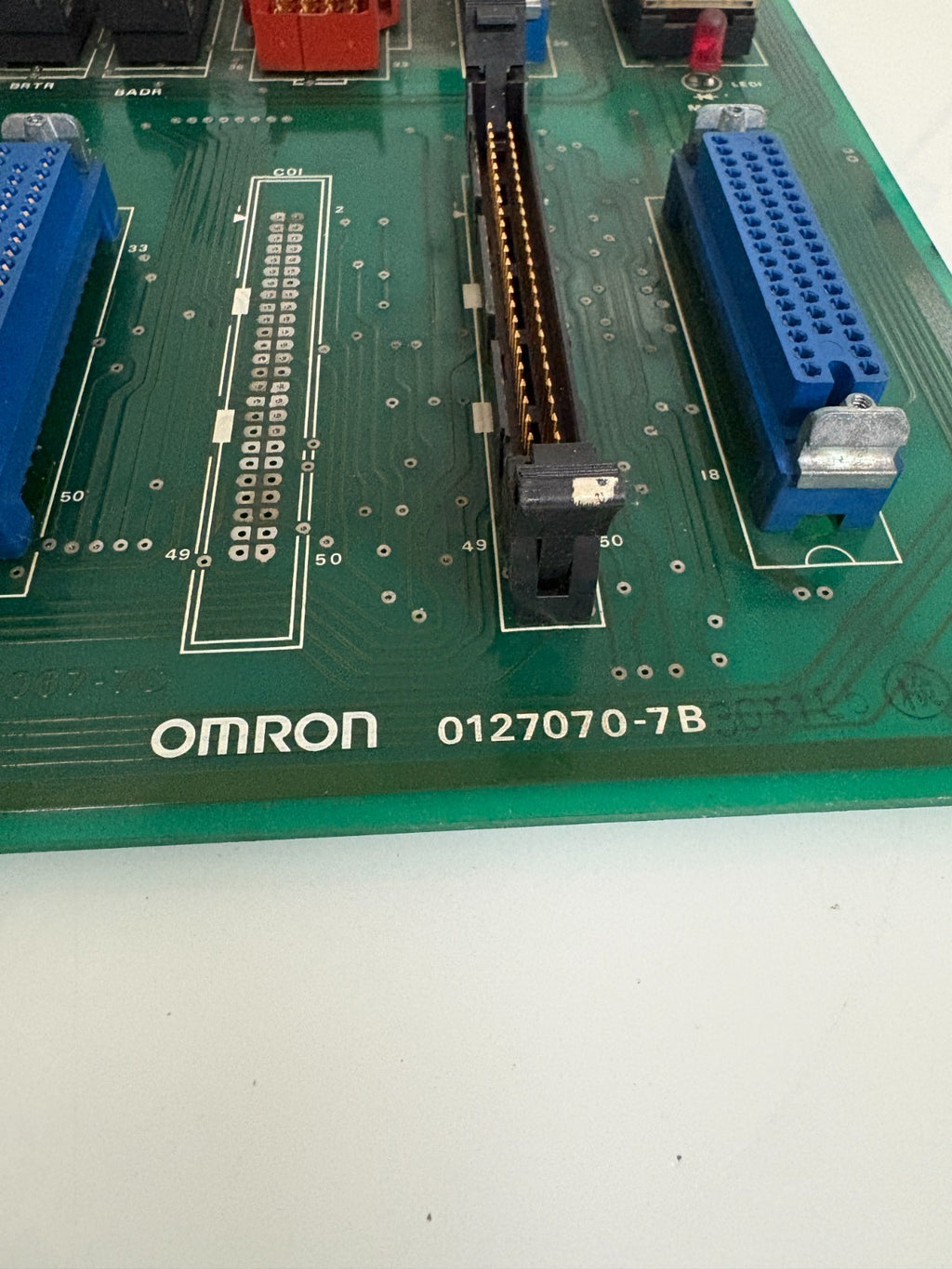 OMRON 0127070-7B NAKAMURA TOME MAIN RELAY BOARD G3G-NS1 (A)  W SUB RELAY BOARD