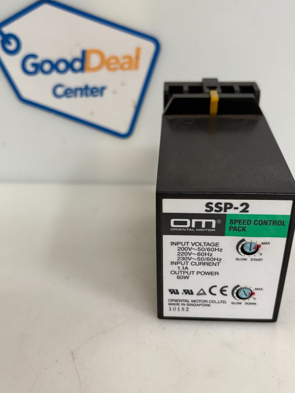 ORIENTAL MOTOR SPEED CONTROL PACK SSP-2