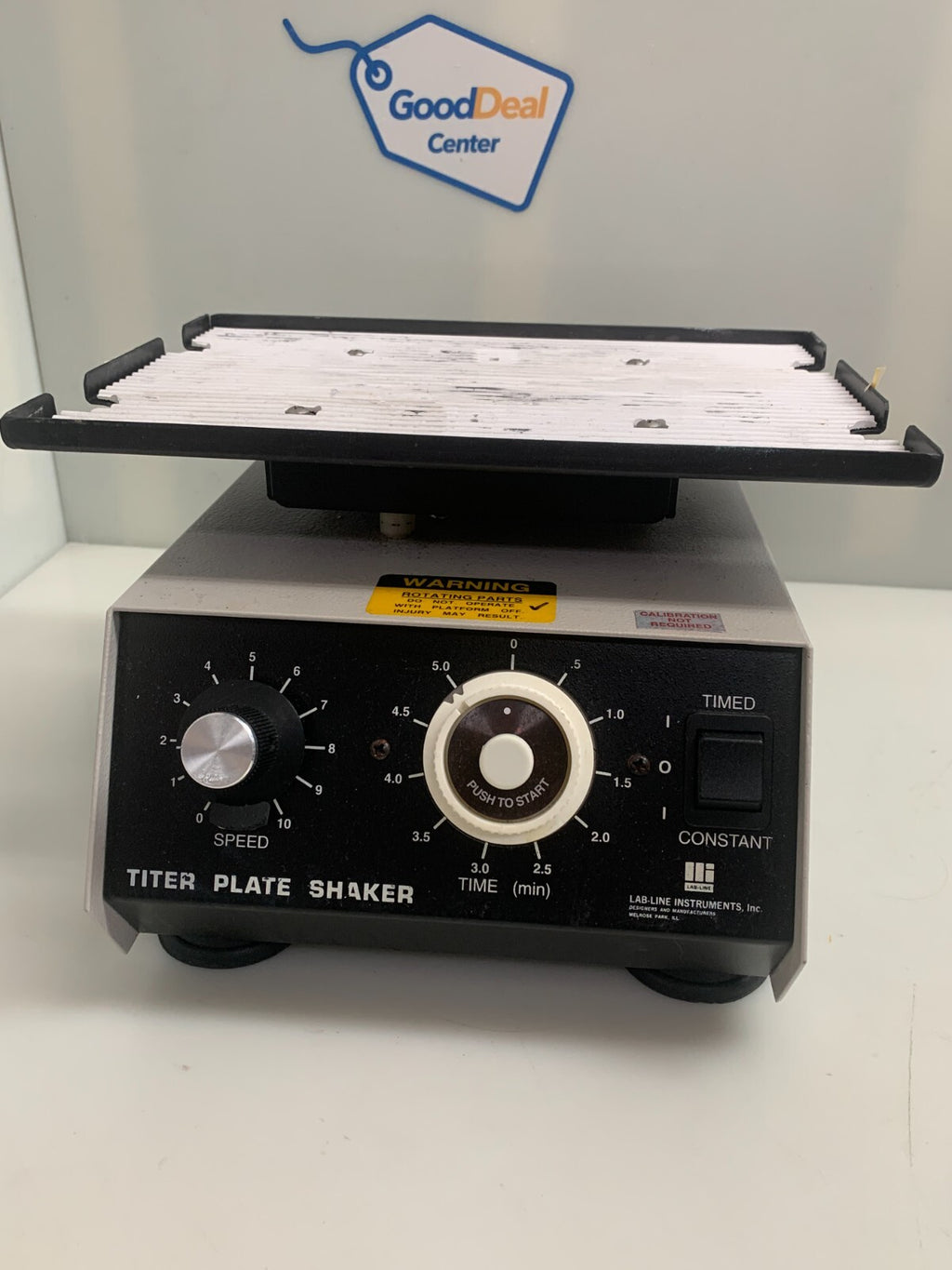 Lab-Line Instruments 4625 Tabletop Variable Speed Titer Plate Shaker