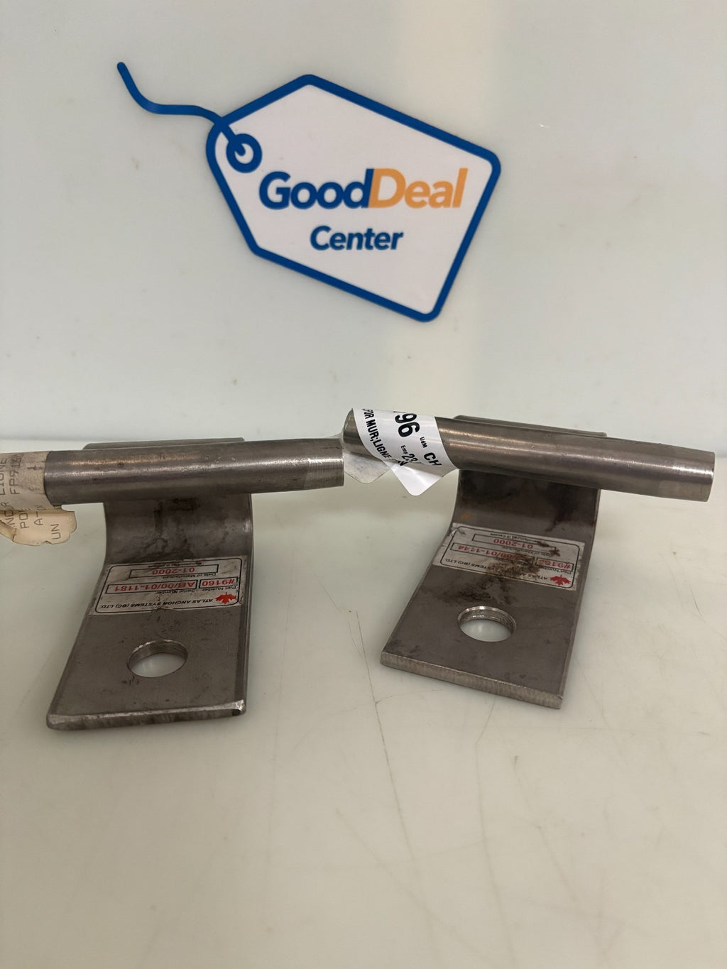 LOT OF 2 ATLAS ANCHOR STAINLESS STEEL #910 ANCHOR0