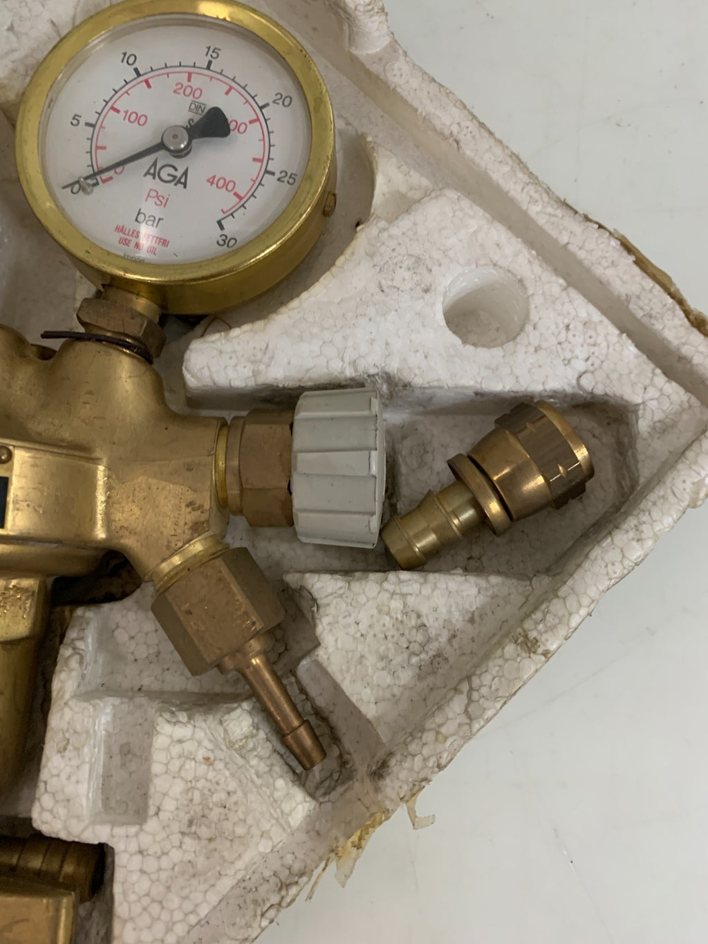 DN AGA HALLES FETTFRI NITROGEN REGULATOR TMN-540 HVAC3