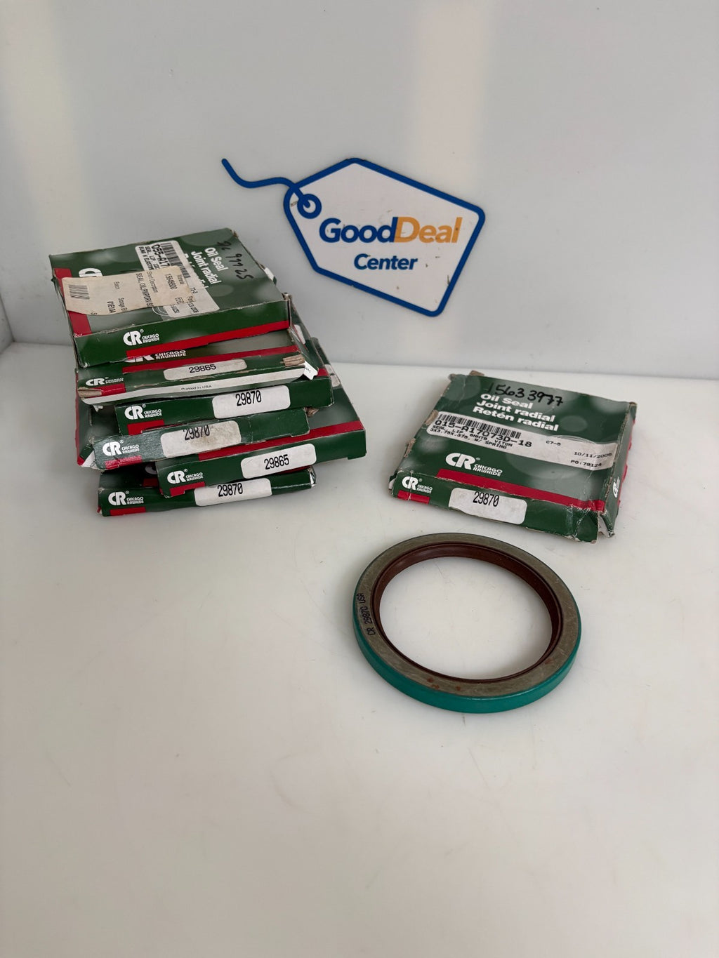 LOT OF 7 CR CHICAGO RAWHIDE OIL SEAL Q15-A17073D-180