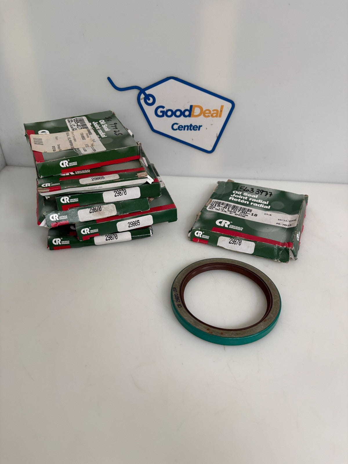 LOT OF 7 CR CHICAGO RAWHIDE OIL SEAL Q15-A17073D-180