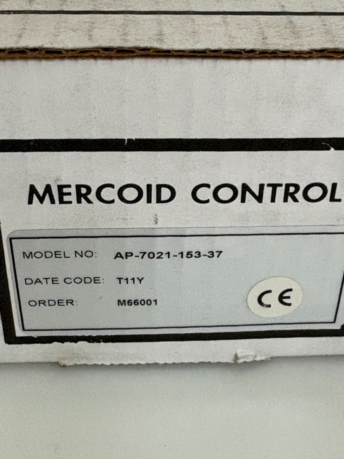 MERCOID CONTROL PRESSURE SWITCH AP-7021-153-37