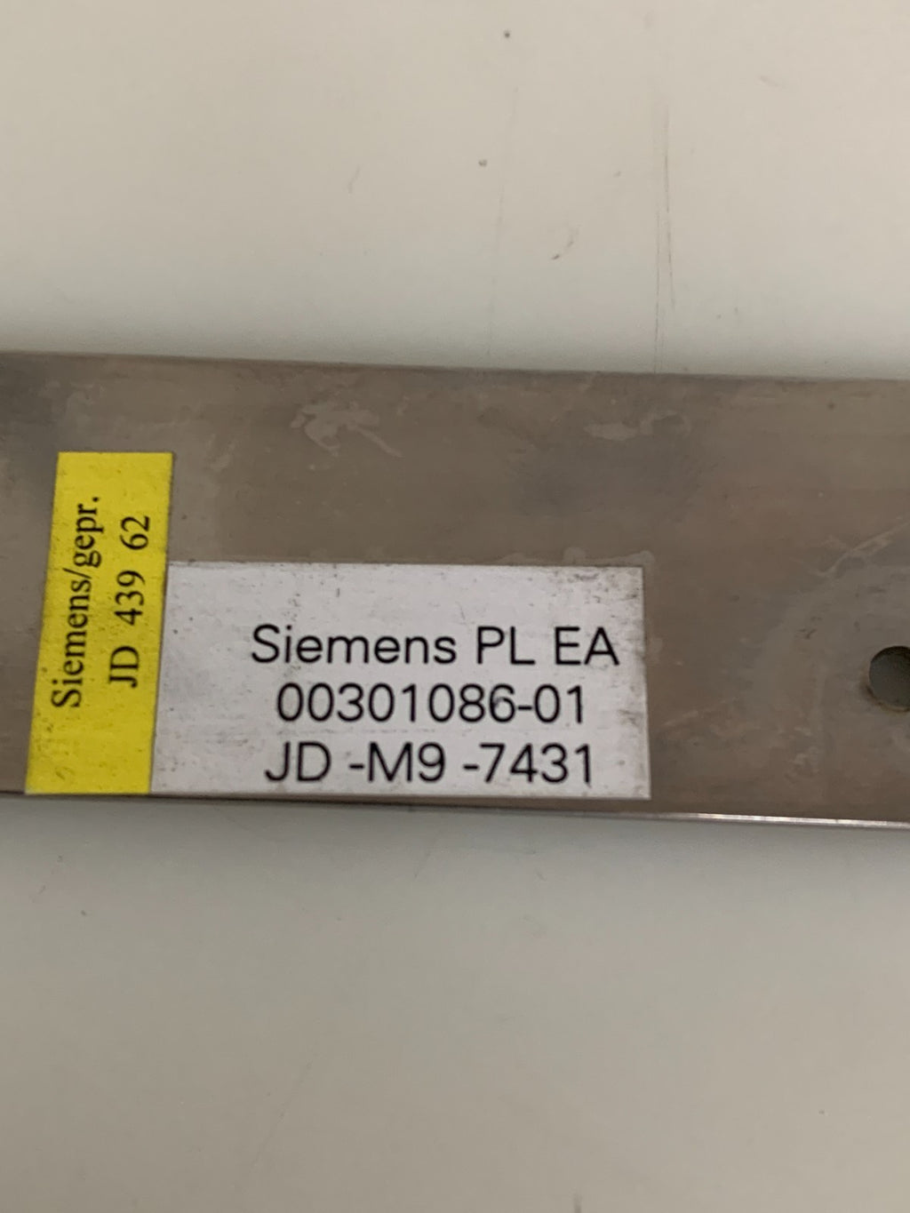 SIEMENS SCALE X - AXIS 00301086-01