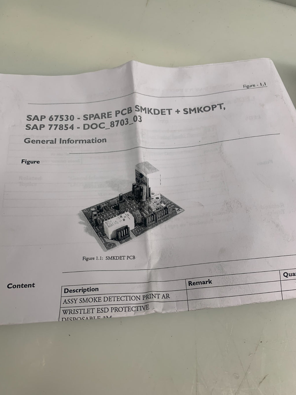 XEIKON SAP 67530 Spare SMOET-SMKOPT