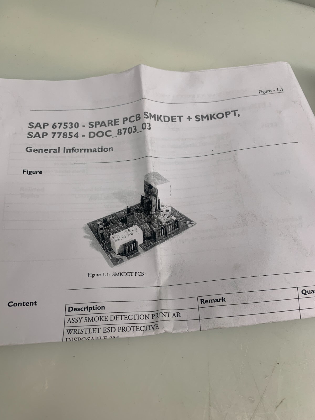 XEIKON SAP 67530 Spare SMOET-SMKOPT