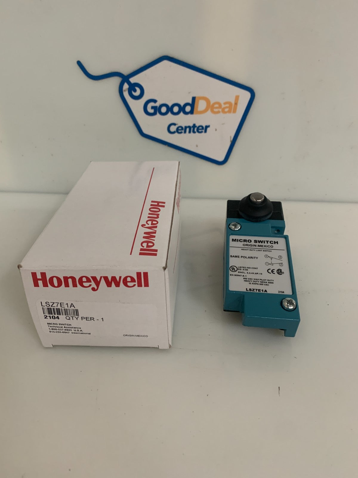 HONEYWELL H DUTY LIMIT SWITCH LSZ7E1A0