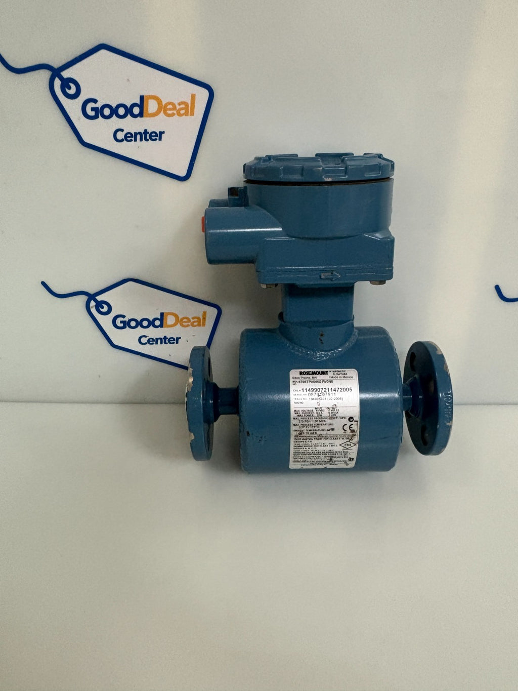 ROSEMOUNT MAGNETIC FLOWTUBE 8705 8705TPA005S1W0N0