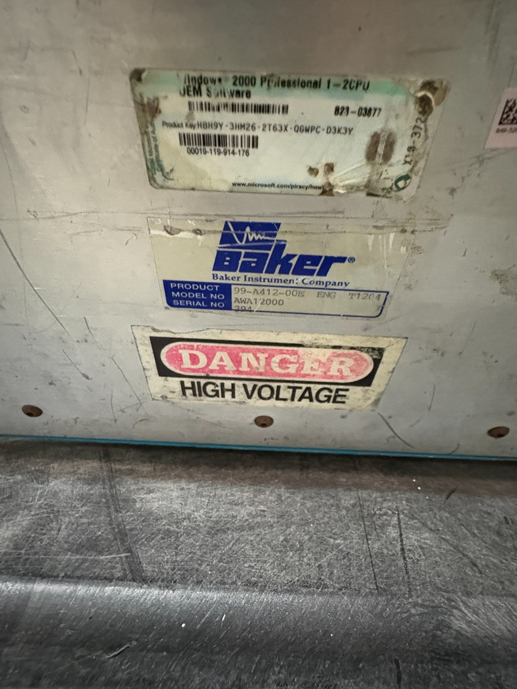 MEGGER BAKER SKF AWAIV-12 STATIC MOTOR ANALYZER3