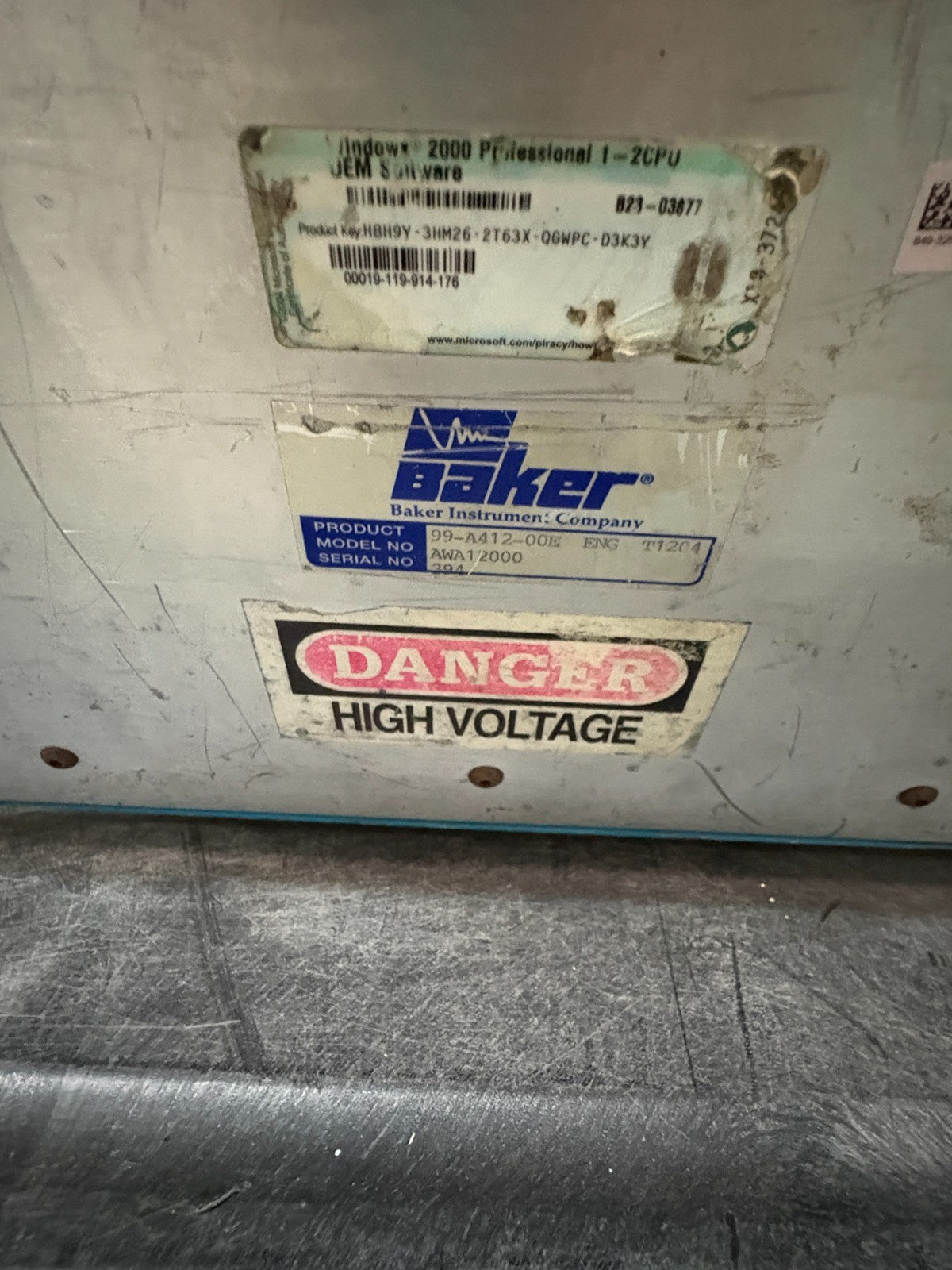 MEGGER BAKER SKF AWAIV-12 STATIC MOTOR ANALYZER3