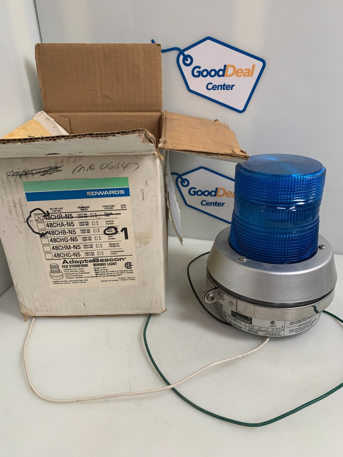 EDWARDS BLEU STROBE LIGHT 48CH BN50